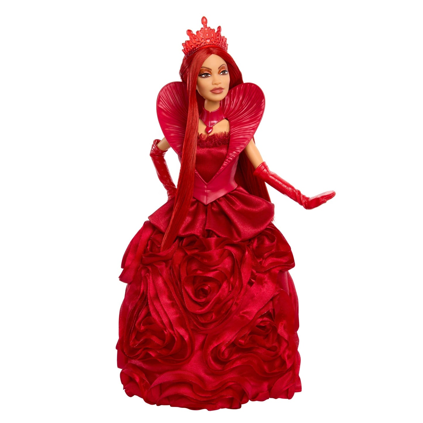 Disney Descendants: The Rise Of Red Queen Of Heart Fashion Doll With Movie-inspired Royal Rose Gown & Accessories